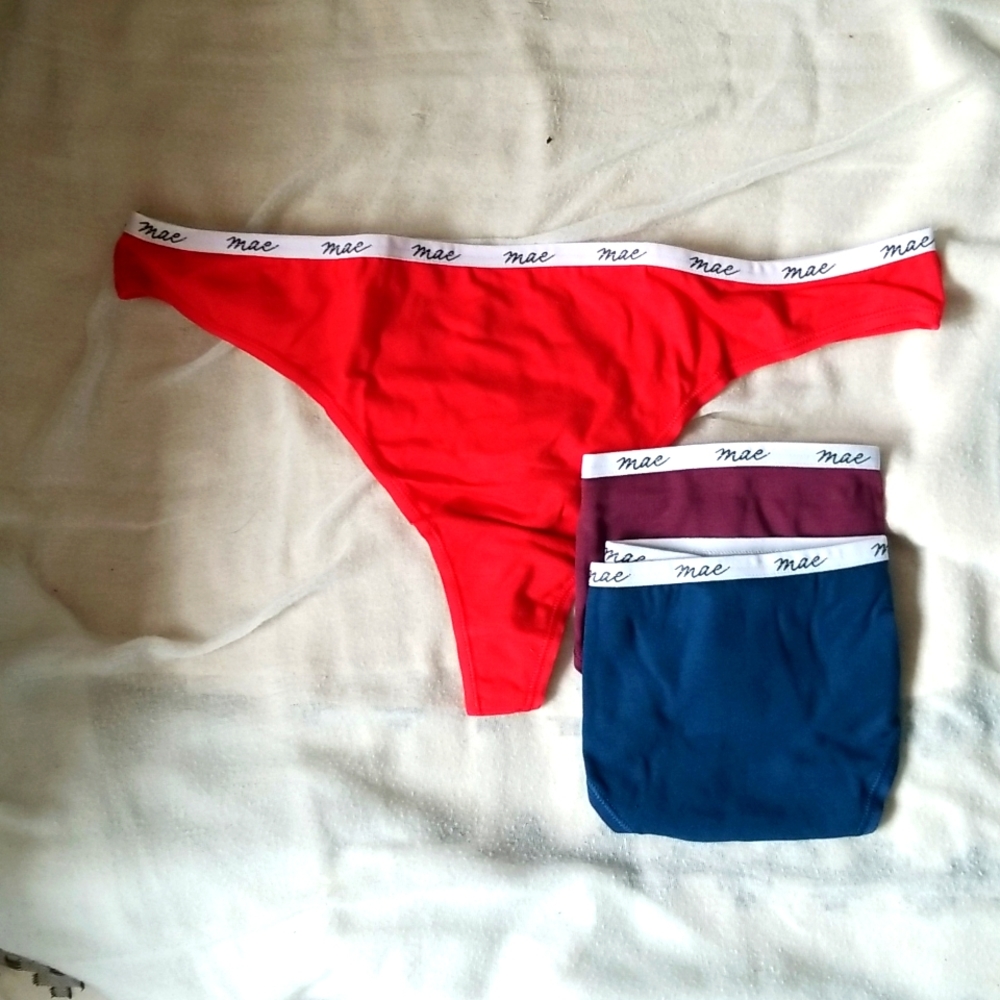 Three pair of ladies panties